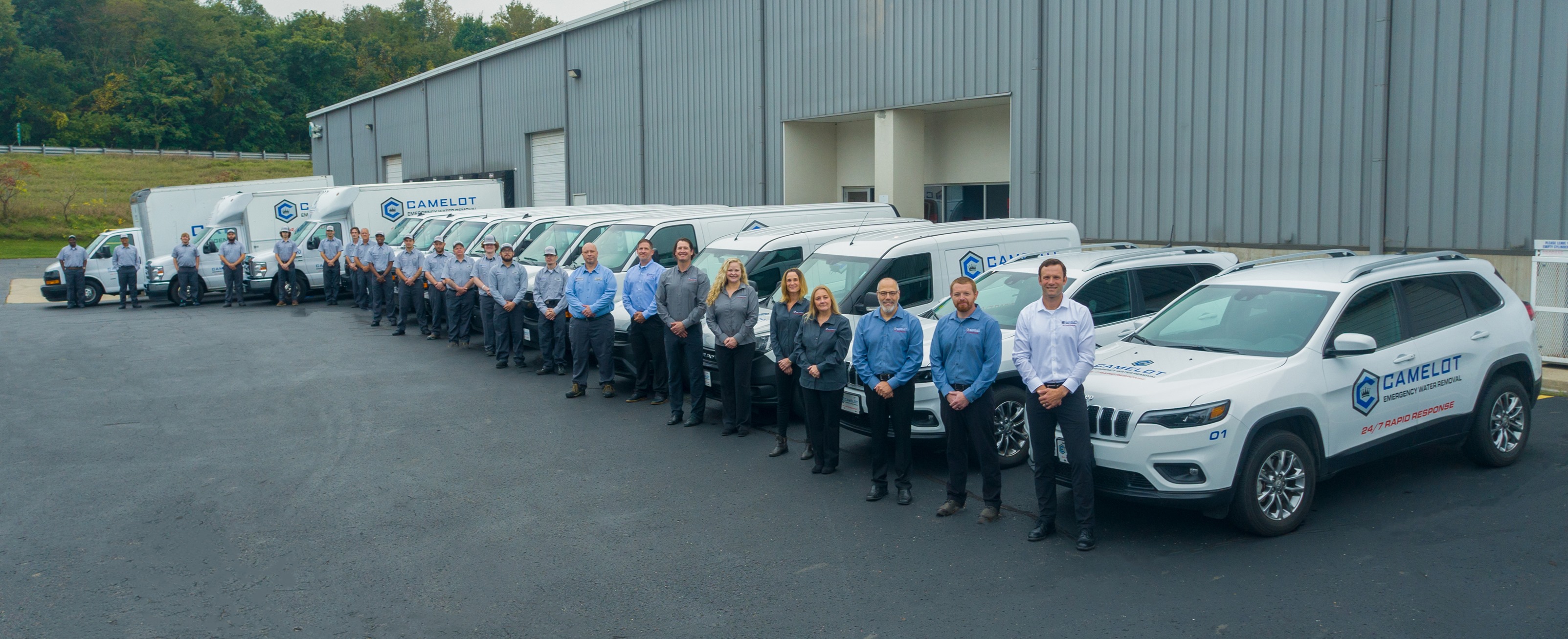 The Camelot Emergency Water Removal team